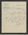 Nachlass Franz Steindachner, Brief von Friedrich Glaser an Franz Steindachner (24.11.1880), Inv.Nr. 165.01, Seite 1